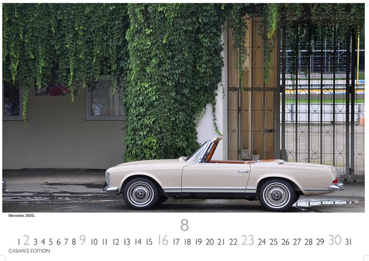 Produktbild Mercedes Classic Cars 2026 L 35x50cm (35 x 50 cm, Deutsch)