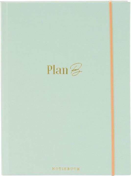 Goldbuch Notizbuch Plan B A5, Dot, Grün (A5, Gepunktet)