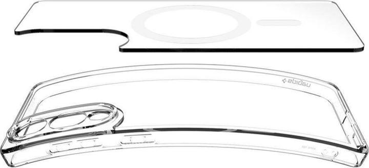 Actual product image Spigen - Ultra Hybrid MagSafe - Samsung Galaxy S25 Edge - Clear / White (Samsung Galaxy S25 Edge)