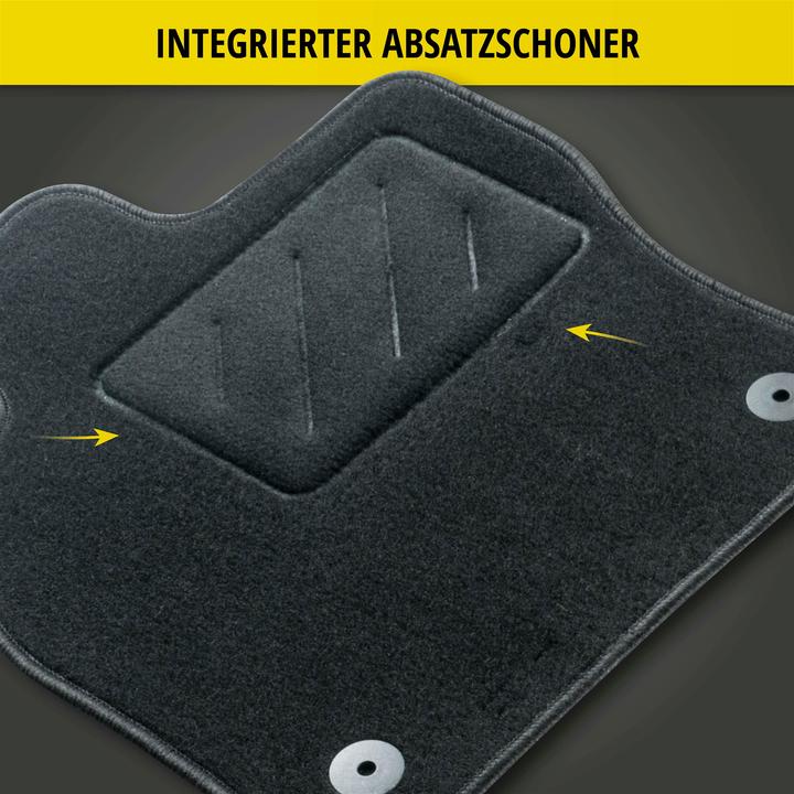 Immagine prodotto Walser Tappetini per Hyundai Kona 06/2017-Oggi (2 tappetini anteriori + 2 tappetini posteriori)