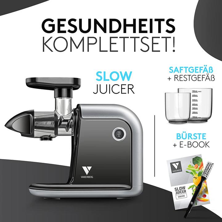 Immagine prodotto Vandenberg Spremiagrumi lento, 150W