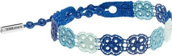 Soulbrace Armband Flower Power (26 cm, Textil Stickerei)