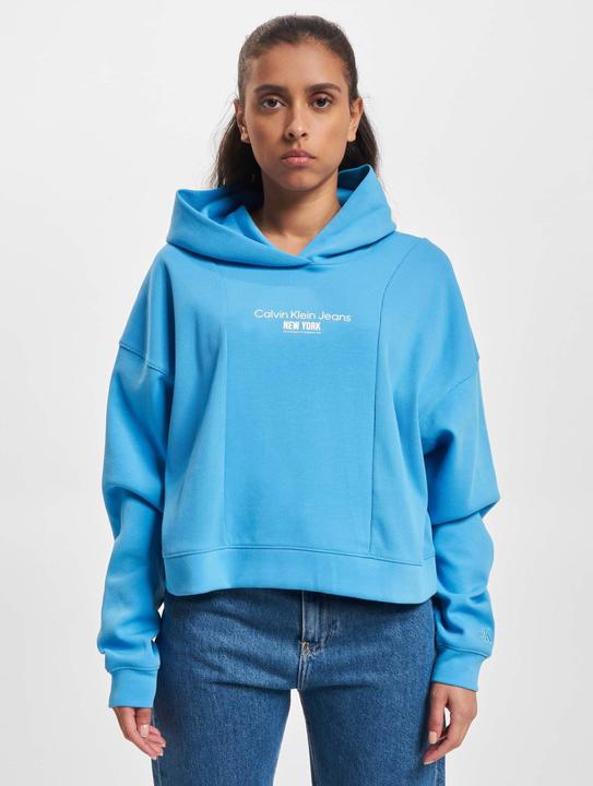 Immagine prodotto Calvin Klein Jeans Felpa con cappuccio con inserto a costine - 89179 (M)