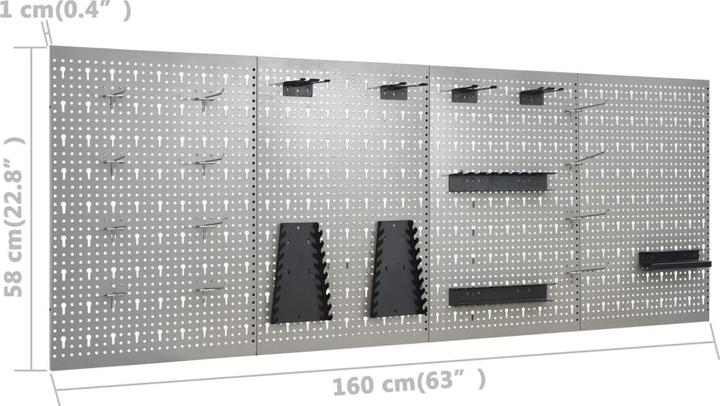 Actual product image VidaXL Workbench (60 cm, 160 cm)