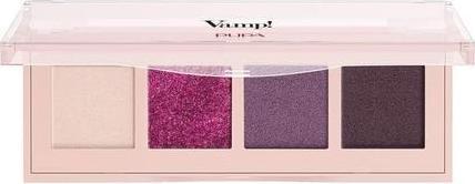 Actual product image Pupa Milano Vamp! 4 Eyeshadow Palette 004 Vibrant Plum (004 Vibrant Plum)