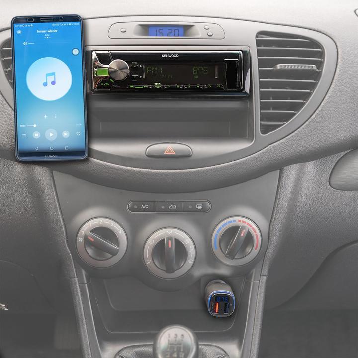 Actual product image 4smarts Automotive FM Transmitter Media & Assist