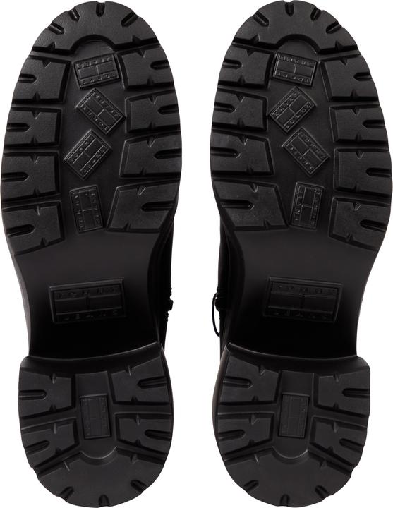 Image du produit Tommy Hilfiger Femmes Tommy Jeans Talon Bottes de taille moyenne, Noir, 37 EU (37)