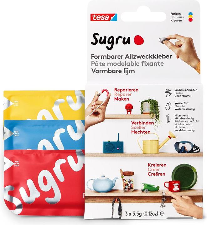 Immagine prodotto Sugru by tesa Adesivo multiuso (10.50 g, 323 ml)
