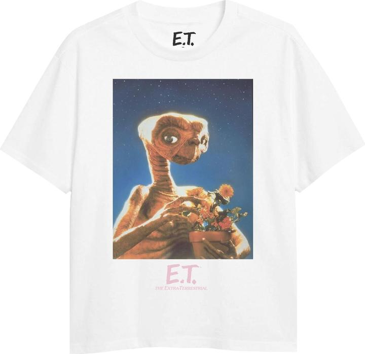 E.T. With Flowers TShirt Mädchen