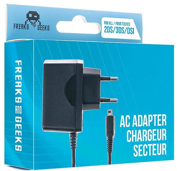 Actual product image Freaks and Geeks 2DS 3DS DSI Power Supply