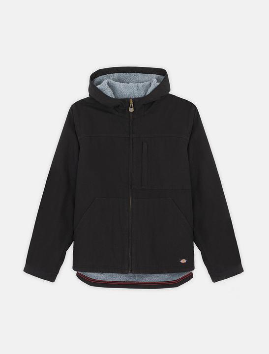 Immagine prodotto Dickies Giacca D'Anatra Con Cappuccio Foderata In Sherpa E Risciacquata Nera (XL)