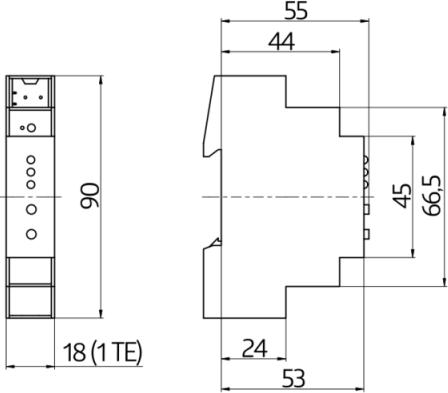 Produktbild BEG LAN-IF/KNXs REG Netzteil