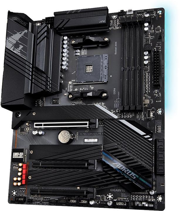 Immagine prodotto Gigabyte MB X570S AORUS ELITE AX X570,AM4AMD (AM4, AMD X570S, ATX)