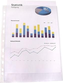 Immagine prodotto Eichner 100 tasche per brochure DIN A4 cristalline e lisce 0,10 mm (A4, 1 x)