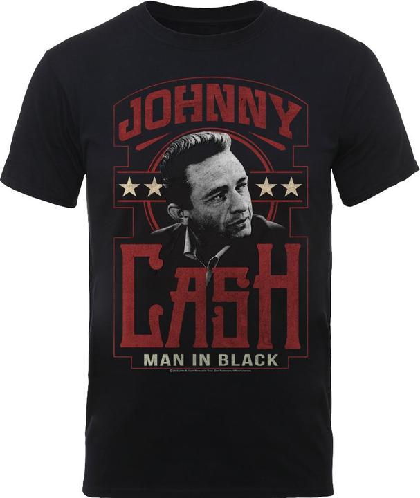 Actual product image Johnny Cash Man In Black (XL)