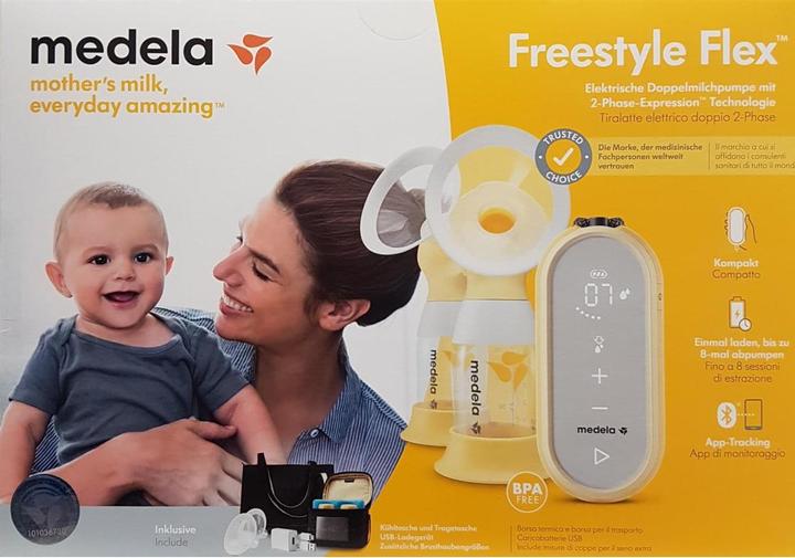 Actual product image Medela New Freestyle Flex electric double milk pump
