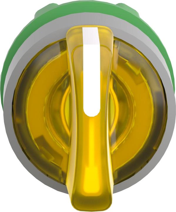 Actual product image Schneider Electric Illuminated selector switch, front, plastic, ZB5AK1383C0