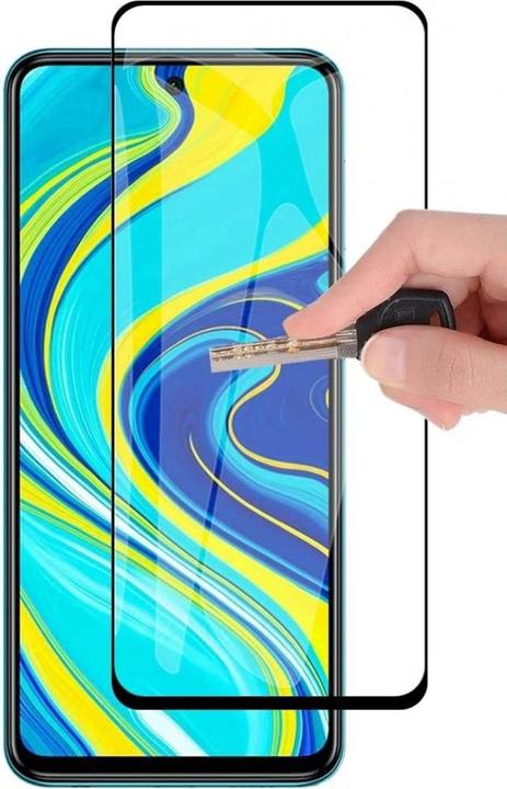 Produktbild Screenguard Xiaomi Redmi Note 9 Pro Full Screen Panzerglas Schutzfolie 2.5D 9H (1 Stück, Xiaomi Redmi Note 9 Pro)