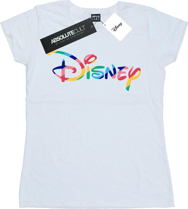 Disney Rainbow Logo TShirt (S)