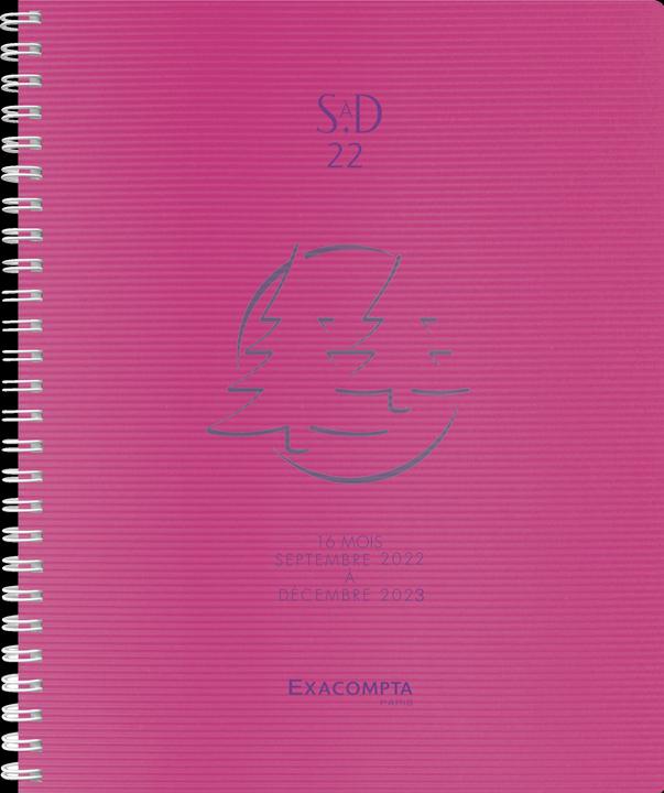 Image du produit Exacompta Agenda SAD 22W Linicolor (Couverture rigide)