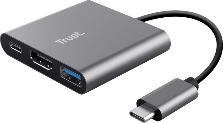 Immagine prodotto Trust Dalyx - USB 3.2 Gen 1 (3.1 Gen 1) Type-C - HDMI - USB 3.2 Gen 1 (3.1 Gen 1) Type (USB-C, 3 Porti)