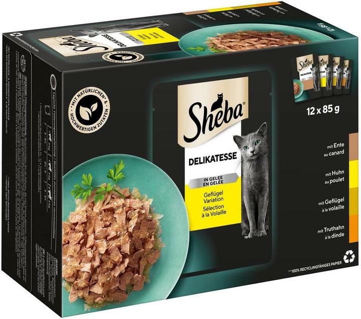 Produktbild Sheba Delikatesse in Gelee (Adult, 12 Stk., 85 g)
