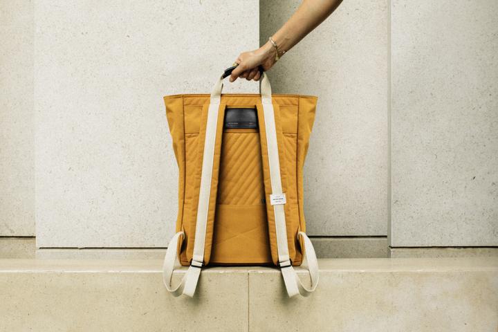 Actual product image Native Union W.F.A Backpack, mustard yellow (20 l)