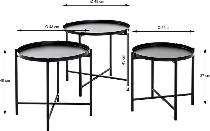 Actual product image HAKU Möbel Isaias (48 x 43 x 39 cm)