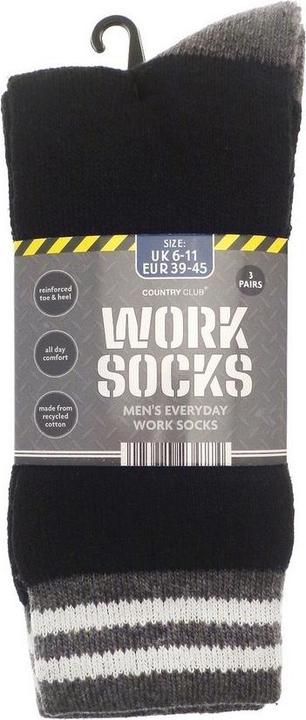 Produktbild Ribbon Socken Arbeit(3erPack) (3er Pack, 39.5 - 45.5)