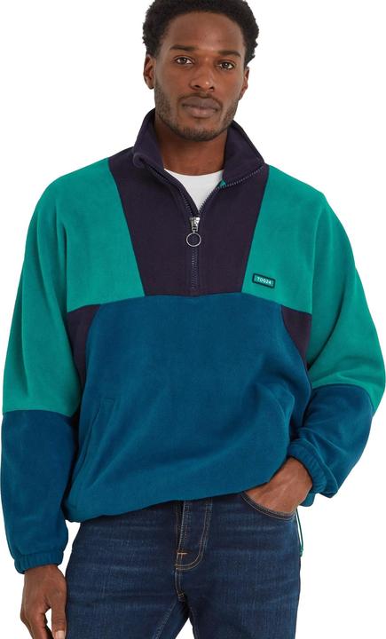 Actual product image TOG24 Mens Aztec Colour Block Fleece Jacket (M)