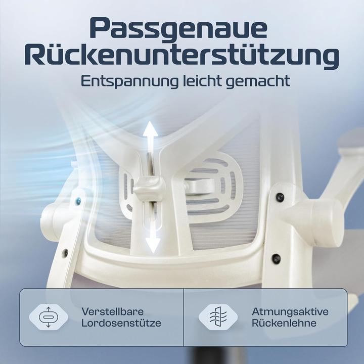 Actual product image Clouvou Ergonomischer Schreibtischstuhl