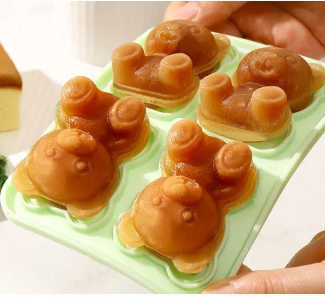 Image du produit MU Style Moule à glaçons en silicone 3D Teddy Bear