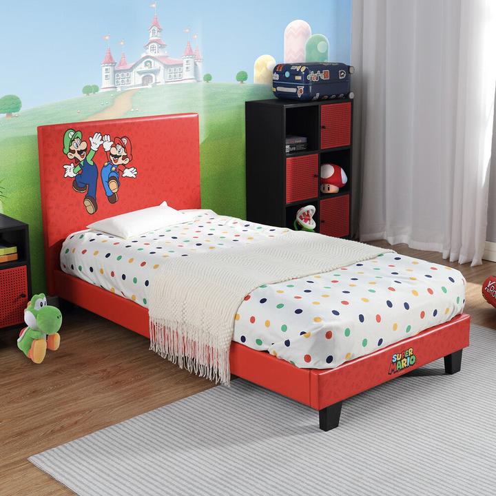 Actual product image X Rocker Lit de jeu Super Mario Bros Rouge