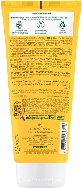 Actual product image Klorane Camomile Care Balm, 200 ml (200 ml)