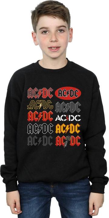 Produktbild AC/DC Multi Logos Sweatshirt Jungen (116)