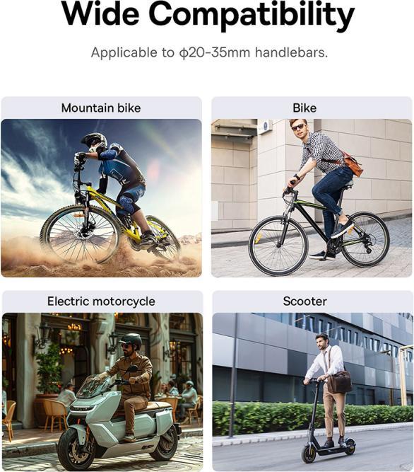Actual product image Baseus PrimeTrip Series Magnetic Bike Mount