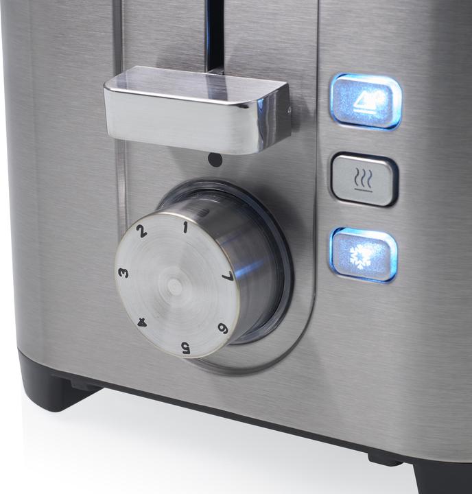 Image du produit Princess Grille-pain en acier 142400 2 - 7 niveaux réglables - 850 W (Prise UE)