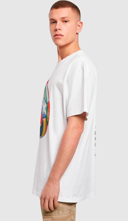 Actual product image Urban Classics Football's coming Home Europe Tour Oversize Tee - 141509 (XXL)
