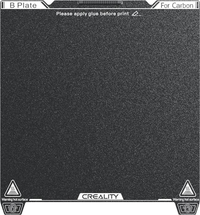 Creality K1C PEI Strukturierte Magnetische Federstahl Bauplatte Druckplattform (Druckbett)