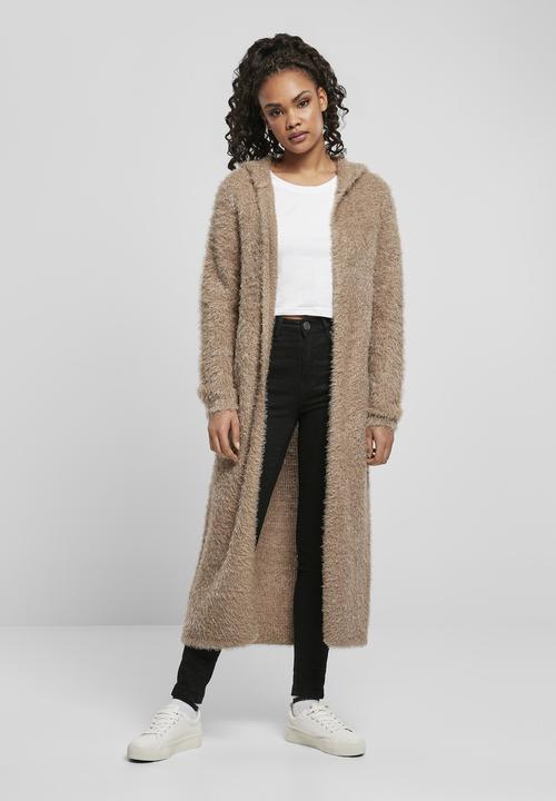 Image du produit Urban Classics Cardigan femme à capuche en plumes (XS)