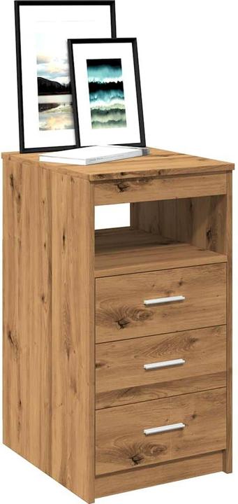 Image du produit VidaXL Schubladenschrank Artisan-Eiche 40x50x76 cm Holzwerkstoff (40 x 50 x 76 cm)