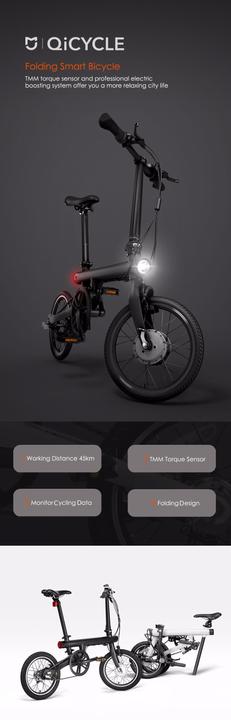 Actual product image Xiaomi QiCycle