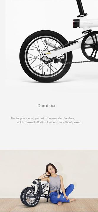 Actual product image Xiaomi QiCycle