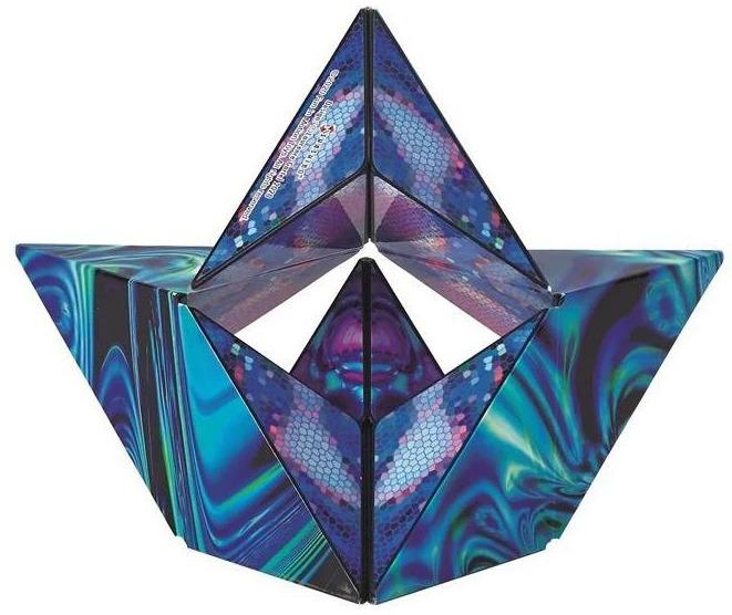 Actual product image Shashibo Cube Mystic Ocean - by Artist Laurence Gartel (Multilingual)