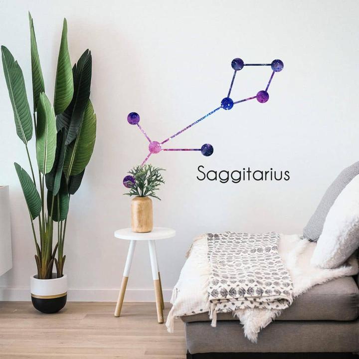 Produktbild Trenddeko Sternbild Saggitarius - Schütze (90 x 76 cm)