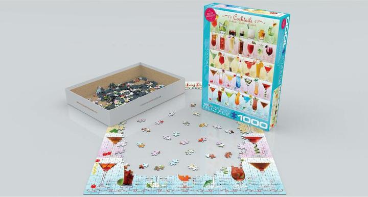Actual product image Eurographics Cocktails (1000 pieces)