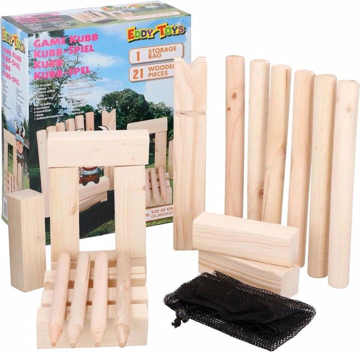 Produktbild Eddy Toys Kubb - Wikingerspiel