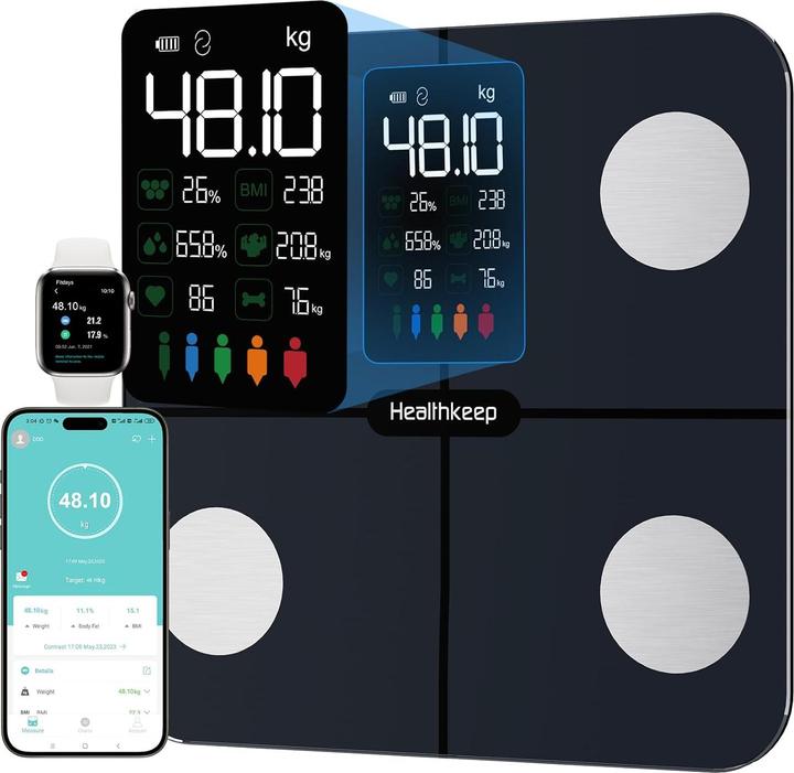 Healthkeep Körperfettwaage (180 kg)