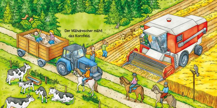 Produktbild Buggy-Bücher: Mein Buggy-Wimmelbuch: Bauernhof (Deutsch)