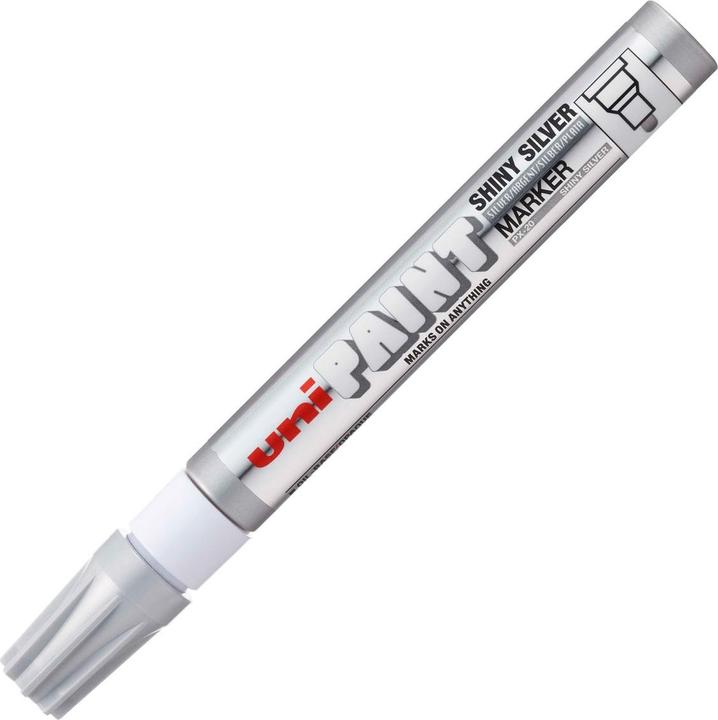 Image du produit Uni-ball Paint Marker 2.2-2.8mm PX-20(L) argenté shiny (Argent, 2.80 mm, 1 x)
